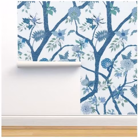 Украшение дома Эко-сольвентные УФ-печатные пустые виниловые белые нетканые обои для струйной печати для печати