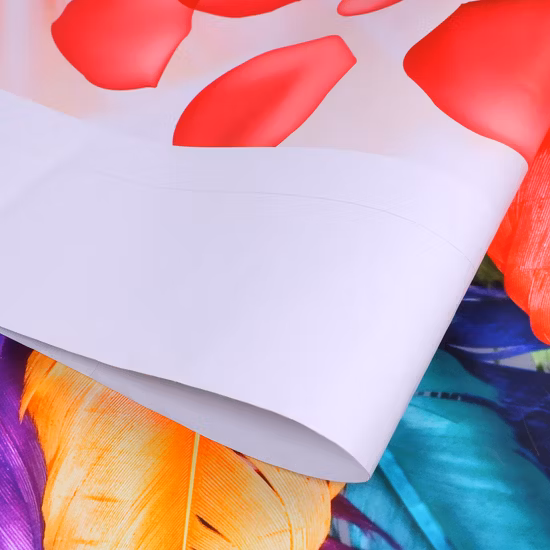 Съемные самоклеящиеся нетканые/полиэстеровые наклейки на стену, экологически чистые обои с принтом на растворителе для печати, съемные обои