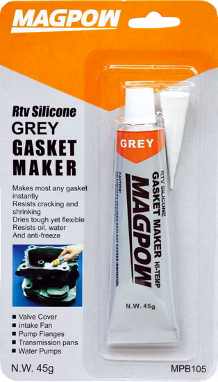 Оптовая цена, силиконовая резиновая прокладка, герметик, длительный срок службы, 85 г, черный, серый, красный цвет, RTV, силиконовая прокладка, производитель