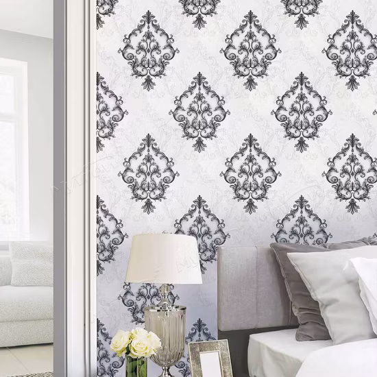 Заводская цена дамасские цветочные обои 53 см в рулонах обоев для дома